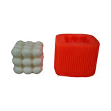 Silikon Mum Kalıbı Bubble Model KARE  5.5X6 CM