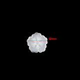 Epoksi Reçine İçin Silikon Kalıp Çiçek Kalıbı 12 CM