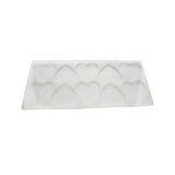 Epoksi Reçine Silikon Kalıp Çoklu KALP Magnet Kalıbı Seri Döküm Kalıbı 6 CM 10 Lu