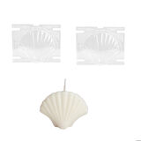 Poli Karbon Sert Plastik Shell Mum Kalıbı Büyük Boy 10X12 CM