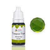 Epoksi Reçine Transparan Boya Pigment Şeffaf Epoksi Boyası 20 ML  Floresan Yeşil - 5038