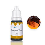 Epoksi Reçine Transparan Boya Pigment Şeffaf Epoksi Boyası 20 ML  Sarı - 8120