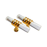 Epoksi Tepsi Kulpu Cam Kulp T Model (2 Adet)  Gold