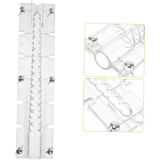 Poli Karbon Mum Kalıbı Şamdanlık  Uzun  Burgulu 31 CM