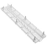 Poli Karbon Mum Kalıbı Şamdanlık  Uzun  Burgulu 31 CM