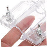 Poli Karbon Mum Kalıbı Şamdanlık  Uzun  Burgulu 31 CM