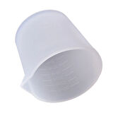 Epoksi Reçine Silikon Beaker Döküm Karıştırma Kabı Uçlu 50 ML