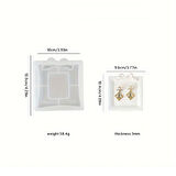 Silikon Avrupa Dantel Fiyonk Tasarımlı Silikon Kalıp 10x10.9 CM
