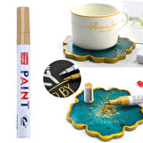 Epoksi Varak Kalem Paint Marker (1 Adet)  Gold