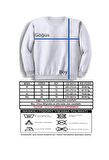 erkek beyaz sweatshirt