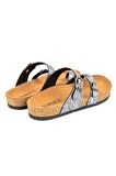Muya 31101 Z Camilia Casual Günlük Platin Kadın Terlik