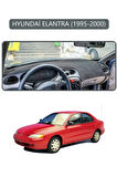 Hyundai Elantra 1995-2000 Torpido Koruma  Halısı -  Gri Kenar