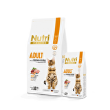 Nutri Feline Adult Tavuk Etli 2Kg Yetişkin Kedi Maması