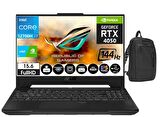 ASUS TUF15 FX507ZU4-LP050 İntel Core i7 12700 64gb Ram 512gb SSD 6GB RTX4050 140W 15.6 İnç 144Hz IPS FHD Windows11Home Taşınabilir Bilgisayar LP05016+WeblegelsinÇanta