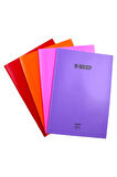 Yaratıcı Zihinler İçin 2 Çizgili 2 Kareli A4 Defter Seti 4lü Temel Paket