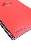 Yaratıcı Zihinler İçin 2 Çizgili 2 Kareli A4 Spiralli Defter Seti 4lü Gelişmiş Paket