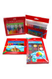Faber Castell Anaokulu ve İlkokul 4 Parça Premium Boya Seti