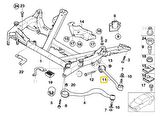 BMW E39 FROW ÖN SOL ENİNE SALINCAK KOLU 31121094233