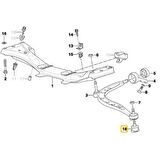 BMW E36 VE Z3 FROW KISA ROTİL OEM NO 31126758510