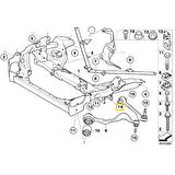 BMW 1 SERİ 3 SERİ VE X1 FROW SOL ALT SALINCAK 31126770849