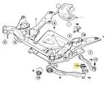 BMW E60 VE E61 X DRİVE FROW ÜST SALINCAK ROTİLİ 31126779840