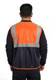 BESTGUARD RFREKTÖRLÜ MÜHENDİS YELEĞİ CEPLİ