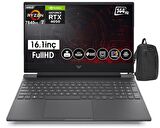 HP Victus Ryzen 7 7840HS 64GB DDR5 Ram 1TB SSD 6GB RTX4050 16,1 İnç 144Hz IPS FHD Freedos Taşınabilir Bilgisayar Z7Z587EA08+ZettaÇanta