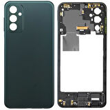 Samsung Galaxy M23  - SM-M236 FULL Kasa Arka Kapak Takım SİYAH