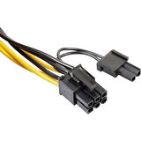 PrimeX PX-4302 6 pin to 2x8 Pin PSU Ekran Kartı Güç Çevirici Kablo