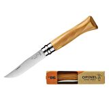 Opinel Inox No 6 Zeytin Ahşap Saplı Paslanmaz Çelik Çakı