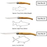 OPINEL INOX KAYIN SAPLI 10 NO FLETO ÇAKI (000517)