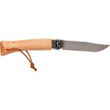 OPINEL INOX 7 NO AHSAP DERI ASKILI CAKI (001372)