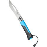 Opinel Inox 8 No Paslanmaz Çelik Çakı (Mavi)
