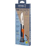 Opinel Inox 8 No Paslanmaz Çelik Çakı (Turuncu)