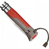 Opinel Inox No 08 Paslanmaz Çelik Çakı (Kırmızı)