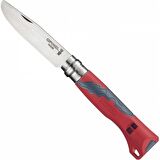 Opinel Inox No 7 Outdoor Paslanmaz Çelik Çakı (Kırmızı)