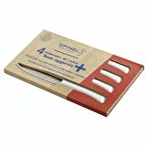 Opinel Bon Appetit Sofra Bıçağı Seti 4'lü Gri 