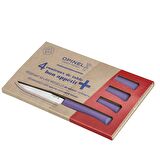 Opinel Bon Appetit Sofra Bıçağı Seti 4'lü Mor 