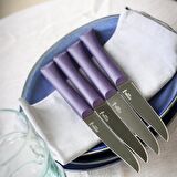 Opinel Bon Appetit Sofra Bıçağı Seti 4'lü Mor 