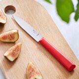 Opinel Essentiel Soyma Bıçağı Kırmızı
