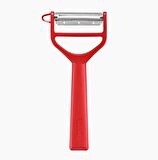 Opinel T-Duo Polimer Saplı Meyve- Sebze Soyacağı Kırmızı