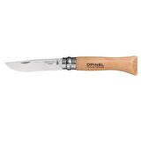 Opinel Inox 6 No OP-123060 Kayın Saplı Paslanmaz Çelik Çakı