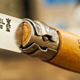 Opinel Inox 6 No OP-123060 Kayın Saplı Paslanmaz Çelik Çakı