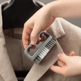 Tutamaçlı Plastik Pratik Tırnak ve Kıyafet Yaka Temizlik Fırçası- TP-113 (3126)