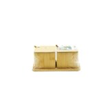 2PCS BAHARATLIK - TUZLUK AHŞAP BAMBU (3126)