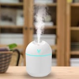 Işıklı Kuru Havayı Azaltan ve Aromaterapi Deneyimi Sunan Hava ve Oda Nemlendirici 220 ML 8x8x10cm (3