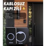 Kablosuz Su Geçirmez Kapı Zili (3126)