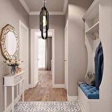 Koza Tekli Siyah Spor Modern Retro Sarkıt Mutfak Salon Sarkıt Avize 