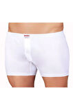 Erkek Beyaz 6'lı Penye Boxer