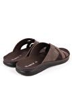 Muya 31318 M Tiger Casual Günlük Kahverengi Erkek Terlik